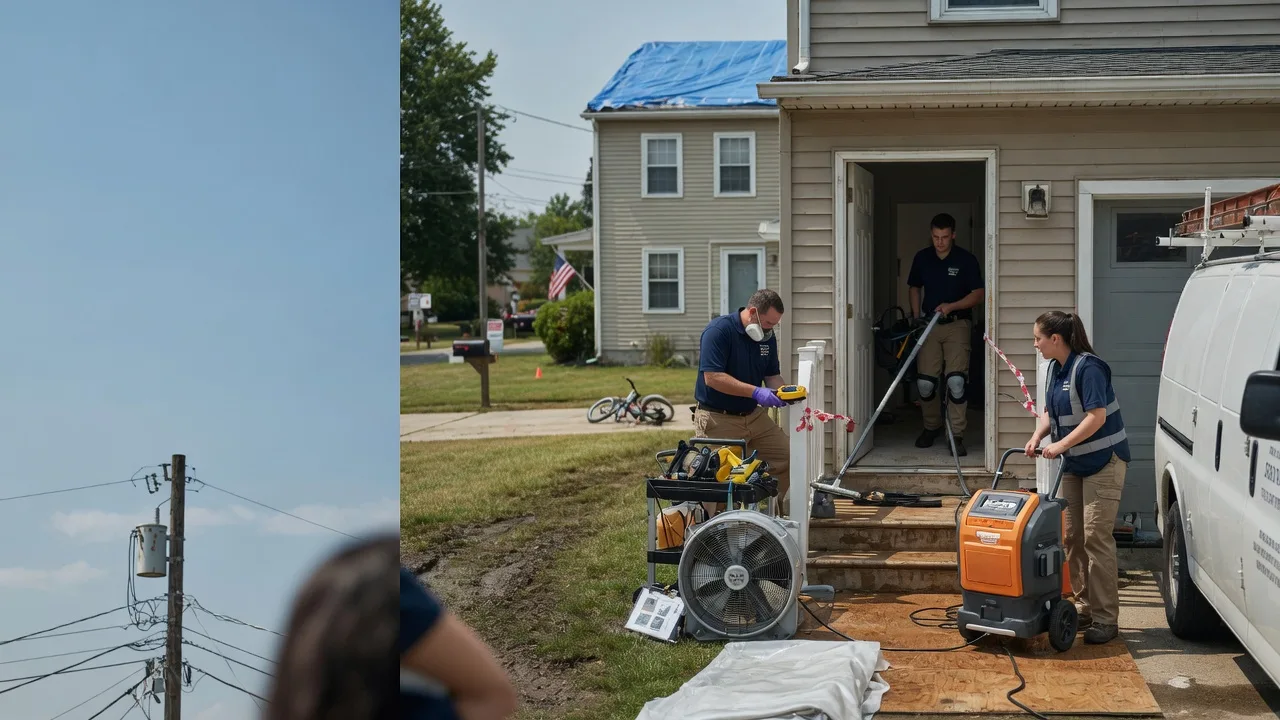 Water Damage Repair in Gentryville, IN near me